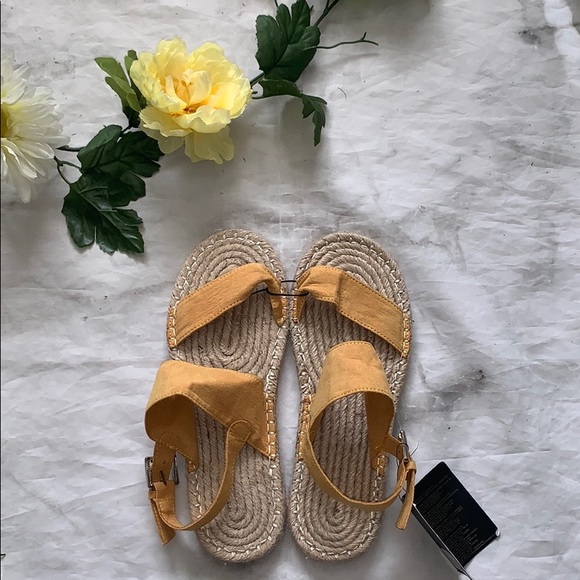 Forever 21 Shoes - 🆕 mustard espadrille sandals